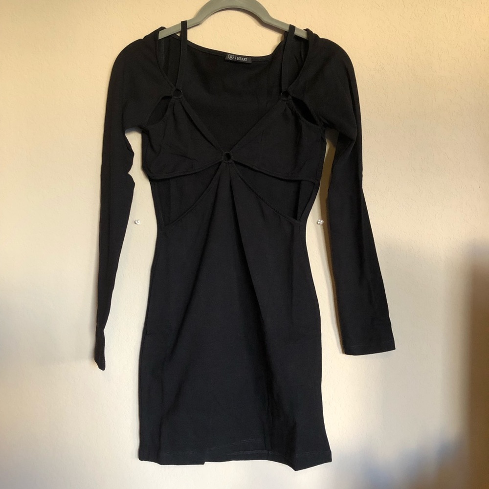 2/$35 or 3/$50 NWOT Black Cutout Dress